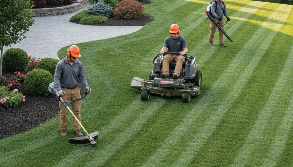 Bellevue, NE tree service crew providing professional tree trimming and removal services