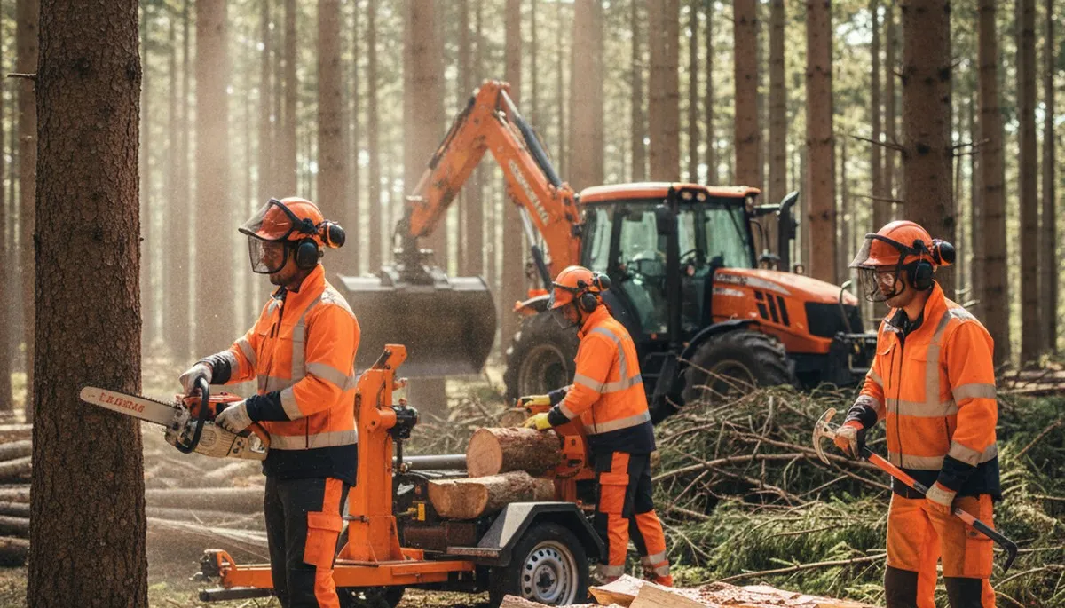Bellevue, NE arborist managing wooded land for safer, healthier woodlot maintenance